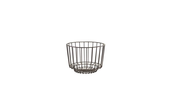 GenWare Black Deco Display Basket 25 x 18cm