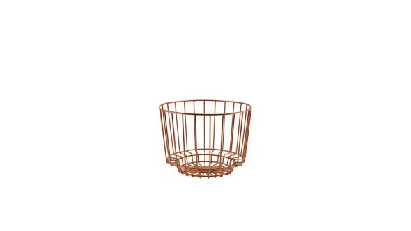 GenWare Copper Deco Display Basket 25 x 18cm