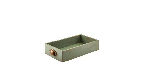GenWare Green Wash Acacia Wood Display Drawer GN 1/3