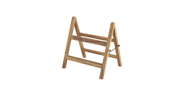 Acacia Wood Display Stand 38x30x40cm