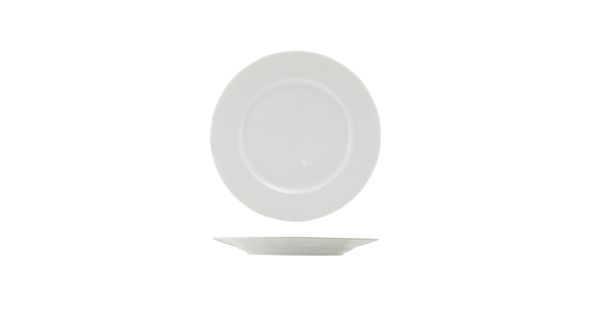 Incise Porcelain Lavara Winged Plate 23cm