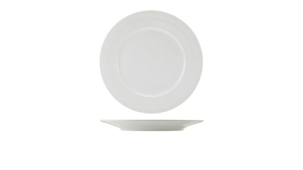 Incise Porcelain Solara Winged Plate 27cm