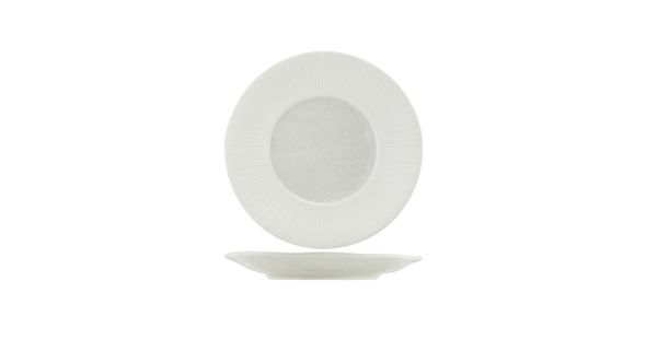 Incise Porcelain Lucine Winged Plate 23cm