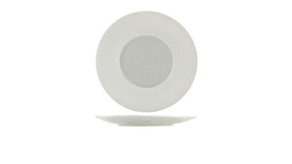Incise Porcelain Lustre Winged Plate 28.5cm