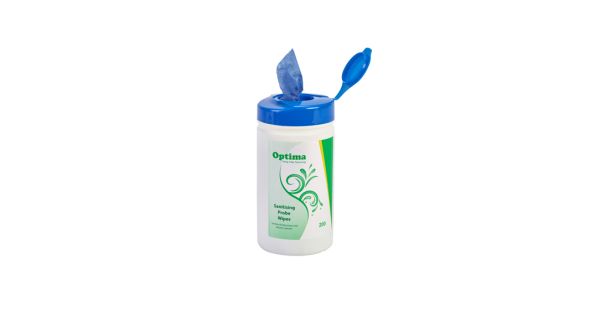 Probe Wipes Tub Of 200 13X13cm