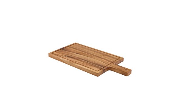 GenWare Acacia Wood Handled Serving Board 44 x 22cm