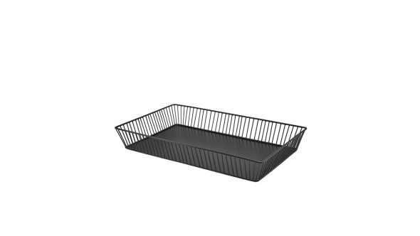 GenWare Black Wire Display Basket GN 1/1