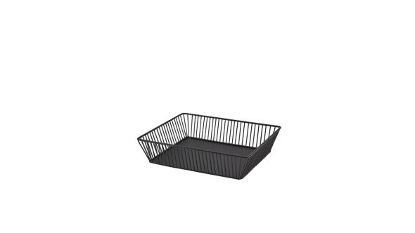 GenWare Black Wire Display Basket GN 1/2