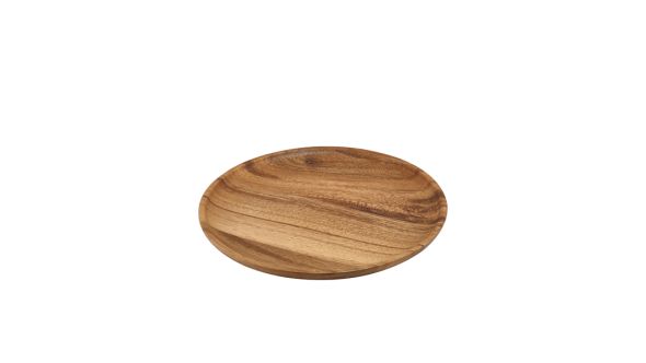 Acacia Wood Serving Plate 26cm