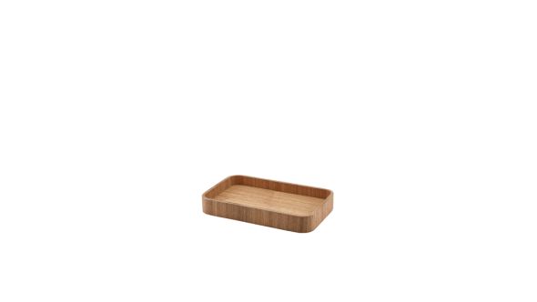 GenWare Light Wood Veneer Tray 23 x 13.8cm