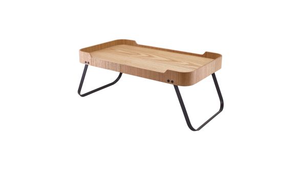 GenWare Light Wood Veneer Room Service Tray 59 x 30 x 23cm