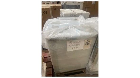 Sterling Pro Cobus SPR200S Single Door Stainless Steel Undercounter Refrigerator, 140 Litres