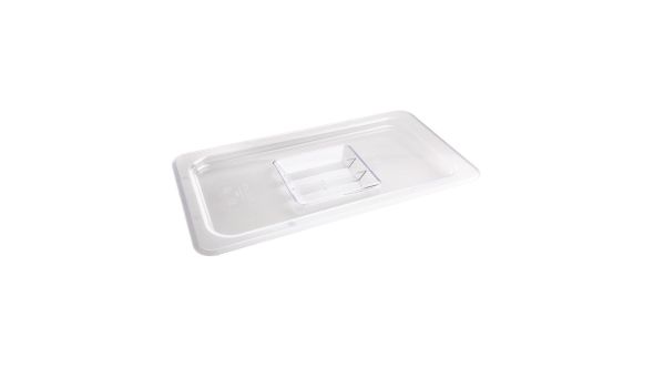 Vogue Polycarbonate 1/3 Gastronorm Lid Clear