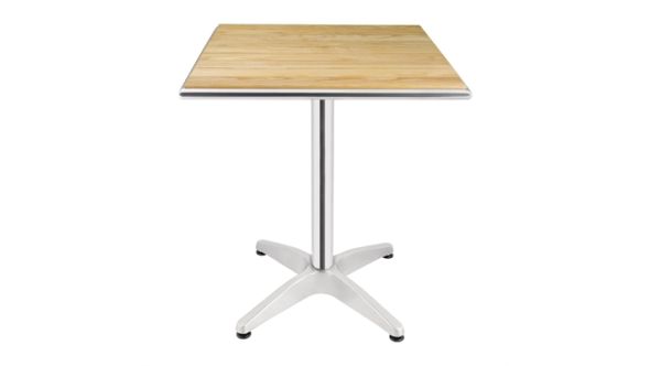 Bolero Bolero Ash Top Table Square 600mm (Single) U430