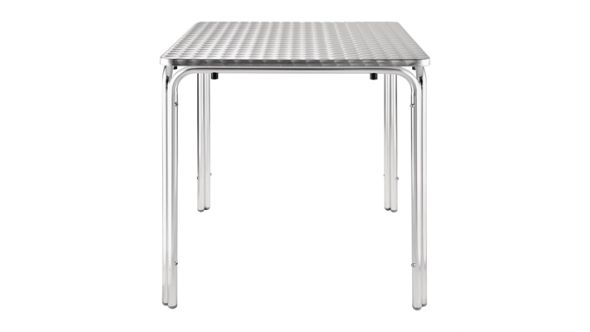 Bolero Bolero Square Stacking Table Stainless Steel 700mm U505