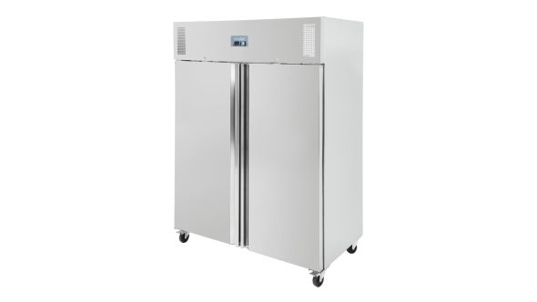 Polar U-Series Upright Double Door Freezer 1300Ltr