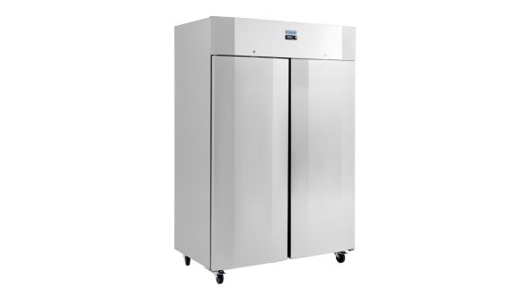 Polar U-Series Energy Efficient Double Door Upright Freezer 1400Ltr