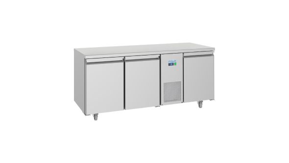 Polar U-Series Energy Efficient 3 Door Counter Freezer 474Ltr