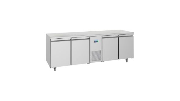 Polar U-Series Energy Efficient 4 Door Counter Freezer 632Ltr