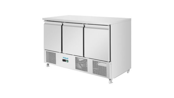 Polar U-Series Ventilated 3 Door Saladette Counter