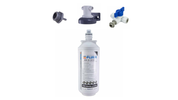 Fluux IEN-1500 Limescale Water Filter Complete Kit For Water Dispensers, Ice Machines, Coffee Machines