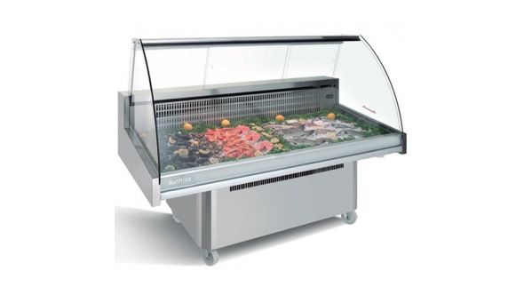 Infrico VML1500 1642mm Wide Refrigerated Fish Display