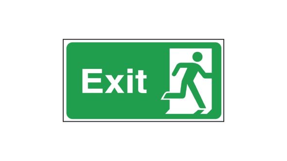 Vogue Exit Sign