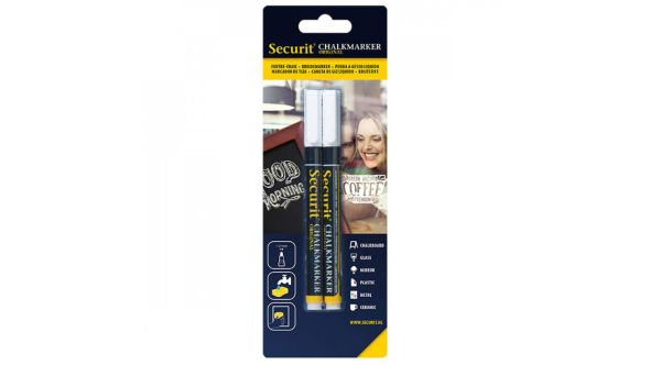 White Liquid Chalk Pens 1-2mm Nib (PACK OF 2)