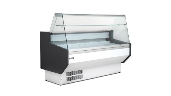 Blizzard ZETA250 2.5m Flat Glass Serve Over Counter