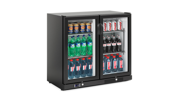 Infrico ZX2 Double Hinged Glass Door Bottle Cooler