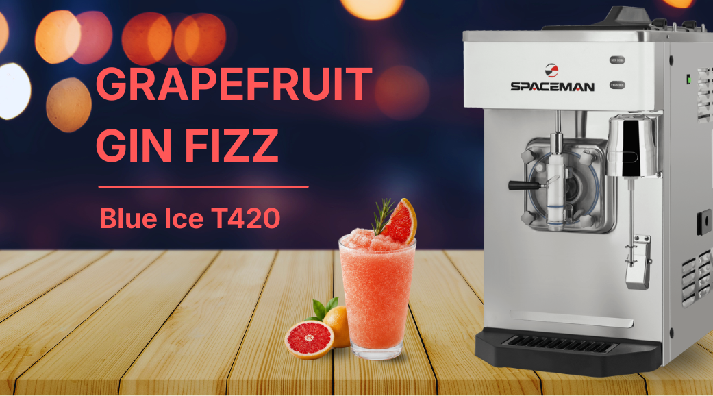 Summer Serve Idea: Grapefruit Gin Fizz with the Blue Ice T420